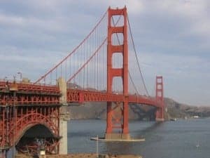 Las vistas desde el Golden Gate Bridge son espectaculares. Foto S.E.