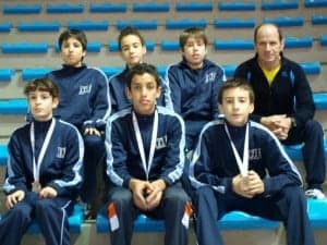Los representantes del CAB en el Campeonato de Aragón. Foto S.E.