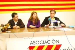 Gombau, Marín y Betorz. Foto JLP.