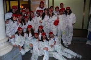 Chapuzas en el Carnaval de Barbastro. Foto JLP.
