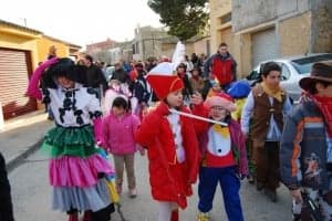 Carnaval en Berbegal en la pasada edición. Foto JLP.