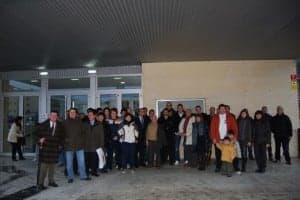 Foto de familia de los zaragocistas. Foto JLP.