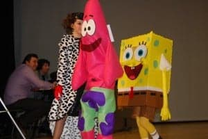 Bob Esponja y Patricio. Foto JLP.