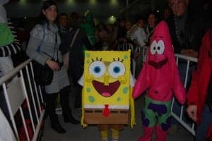 Bob Esponja y Patricio. Foto JLP.