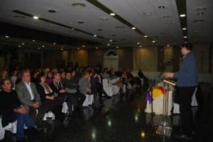 Asistentes al acto de Monzón. Foto JLP.