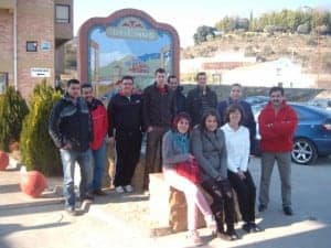 Los alumnos de la EFA en 3 Caminos. Foto S.E.
