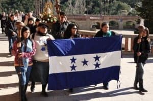 Peregrinacion hondureña a Torreciudad.