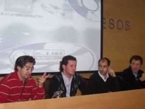 Briones y la junta directiva del CAB.