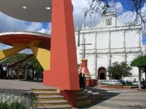 Un rincón monumental de Cobán.