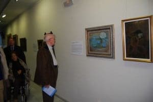 La obra de Julieta se expone en la muestra Contemporáneos. JLP.