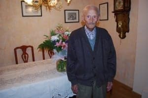 Valero Prat, a sus cien años. JLP.