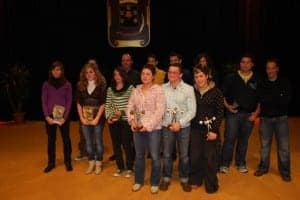 Premiados en la gala del pasado año. JLP.