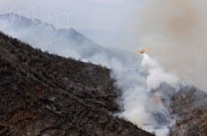 Labores de extinción en Sos. 