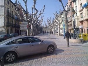 Paseo del Coso. 