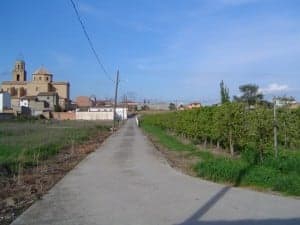 La variante pasaría por esta zona. 