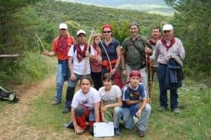 Los cazadores del Somontano. JLP.