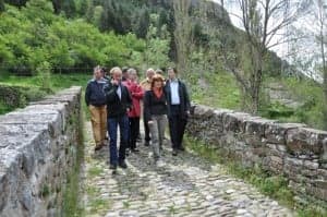 Transitando por Jaca. 