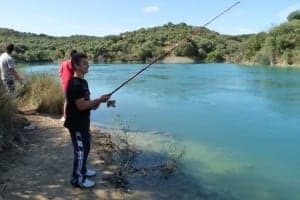 Curso de pesca. 