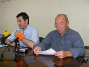 Santiago Santamaría y Paco Lacau. 