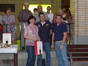Pilar Mozas, ganadora del concurso de tapas. 