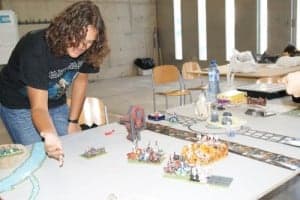Figuras de juegos de rol. 