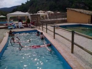 Los baños producen momentos de relajación. JLP.