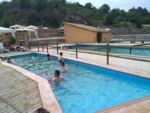 Piscinas del salinar de Naval. JLP.