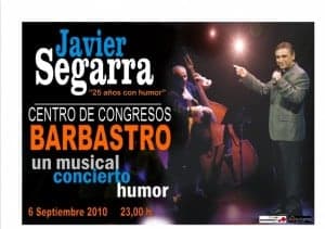 Cartel de Javier Segarra.