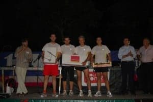 Peña Ferranca A ganó el premio de peñas. JLP.