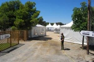 Preparando la Muestra Gastronómica. JLP.