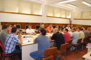 Reunión de UGT en Monzón. JLP.