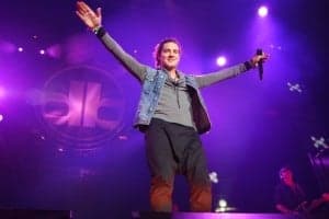 David Bisbal en Barbastro. JLP.
