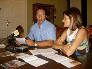 Jesús Lobera y Estela Gracia. JLP.