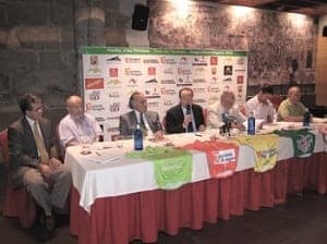 Presentación de la prueba en Huesca.