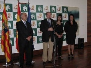 Inauguración de la exposición. 