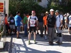 Juan Antonio Mateu en la "Vuelta al Moncayo".