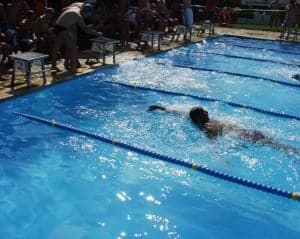 Un momento de la competición. 
