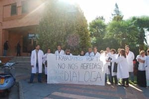 El personal sanitario en el Juzgado. JLP.