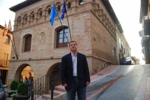 Antonio Comps, alcalde de Castejón del Puente. JLP.