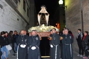 La Dolorosa saldrá el domingo. JLP.