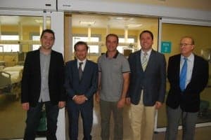Concejales del Gobierno y de la oposición conocieron la UCI. JLP.