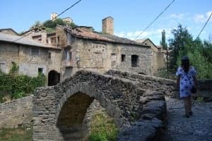 Puente medieval de Montaña. JLP.