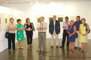 Inauguración de la exposición. JLP.