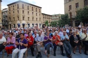 Asistentes a la XV Cantada popular de jotas. JLP.