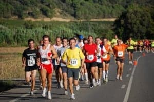 Unos 550 corredores participaron en la prueba. JLP.