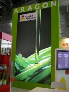 Imagen promocional del aceite del Bajo Aragón. 