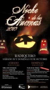 Cartel de las ánimas.