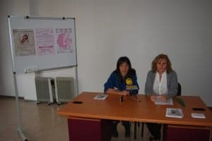 Mercedes Álvaro y Josela Mur. JLP.