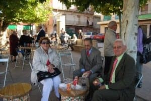 Desayuno en el Portal del Sol de Estadilla. JLP.