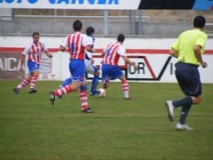 Partido de la U.D. Barbastro. A.H.